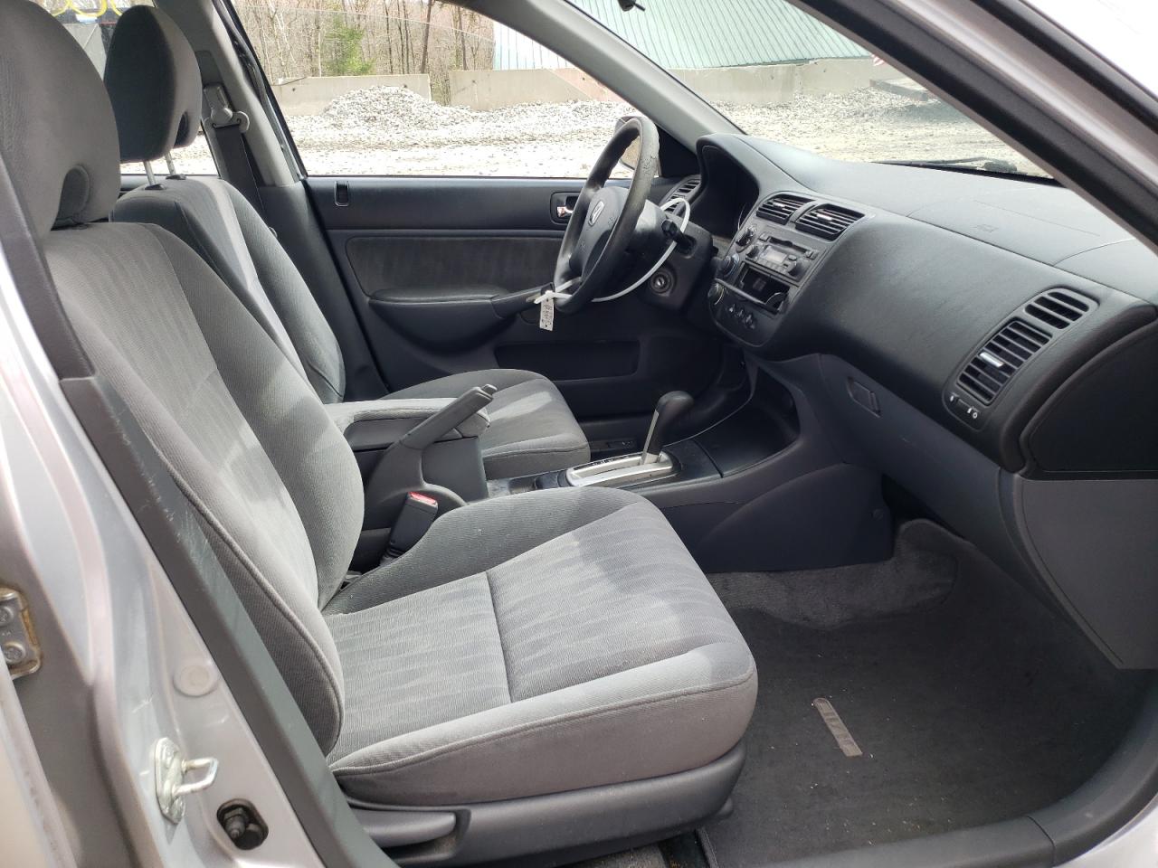 Photo 5 from auction – 2003 HONDA CIVIC EX with VIN 2HGES26753H609196