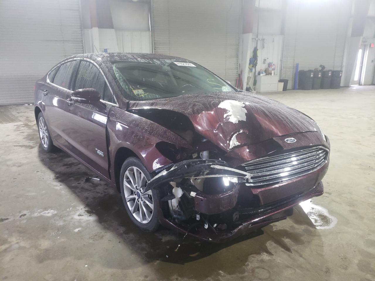 FORD FUSION SE 2017 with VIN 3FA6P0PU5HR280823 - Photo from auction