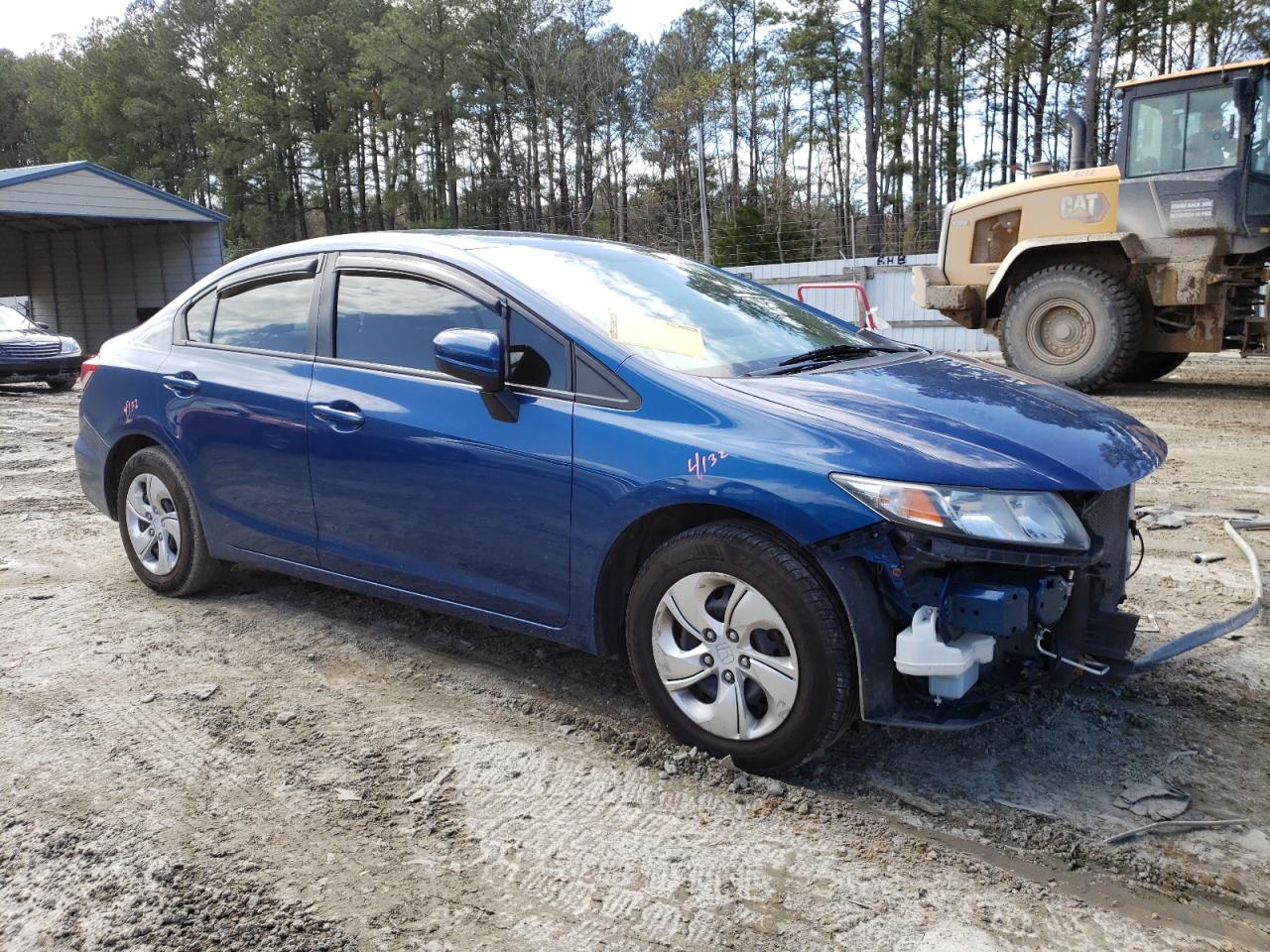Photo 1 from auction – 2015 HONDA CIVIC LX with VIN 19XFB2F50FE278061