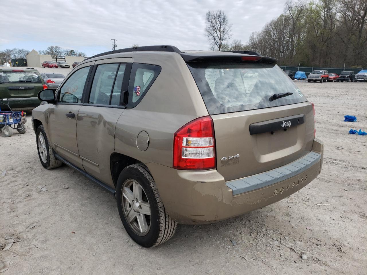 Photo 3 from auction – 2008 JEEP COMPASS SP with VIN 1J8FF47WX8D669397