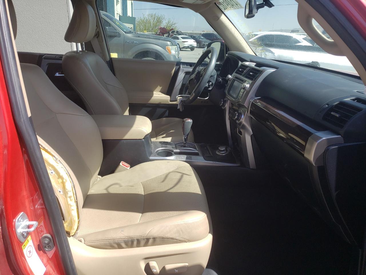 Photo 5 from auction – 2016 TOYOTA 4RUNNER SR with VIN JTEBU5JR0G5406697