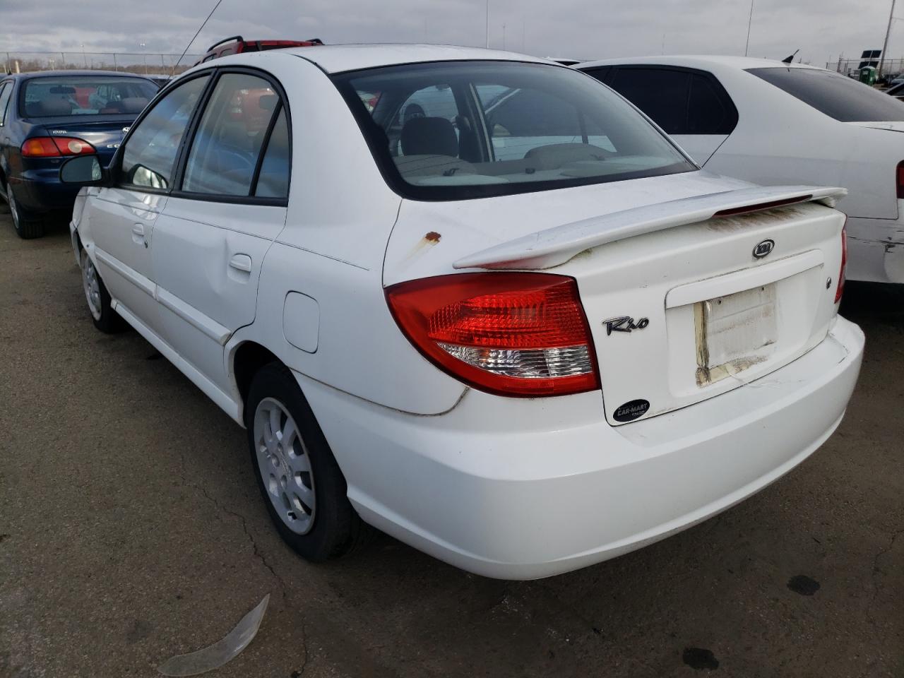 Photo 3 from auction – 2004 KIA RIO with VIN KNADC125346312353