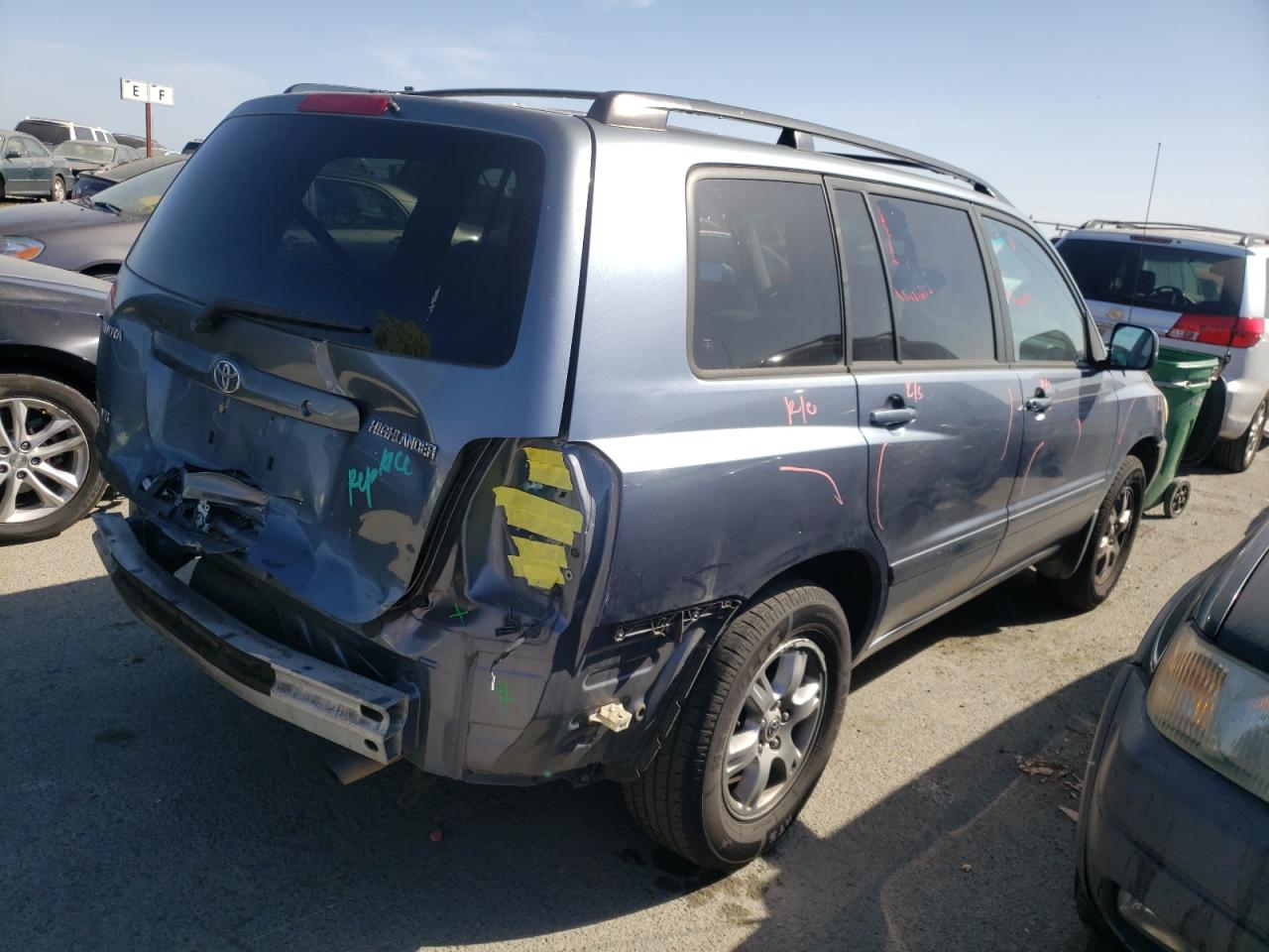 Photo 4 from auction – 2006 TOYOTA HIGHLANDER with VIN JTEDP21AX60106282