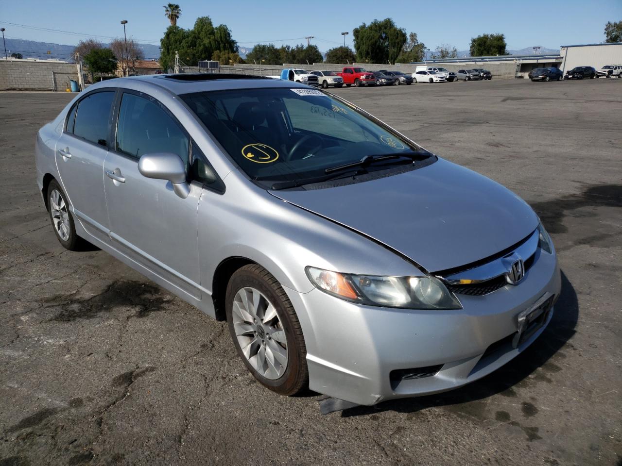 HONDA CIVIC EX 2011 with VIN 19XFA1F87BE022047 - Photo from auction