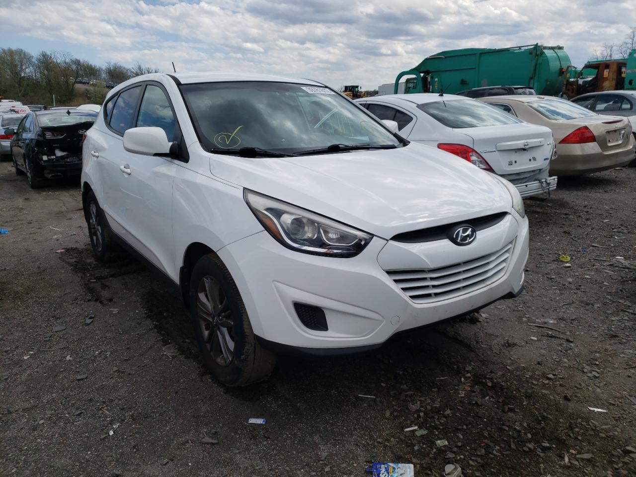 HYUNDAI TUCSON 2015 with VIN KM8JT3AF7FU959702 - Photo from auction