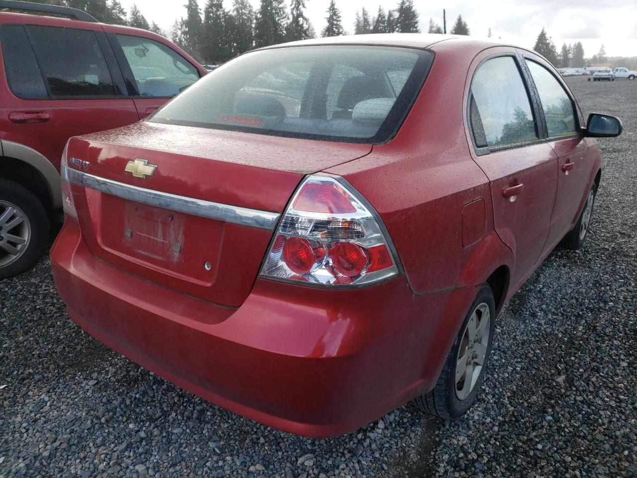 Photo 4 from auction – 2009 CHEVROLET AVEO LS with VIN KL1TD56E89B607385
