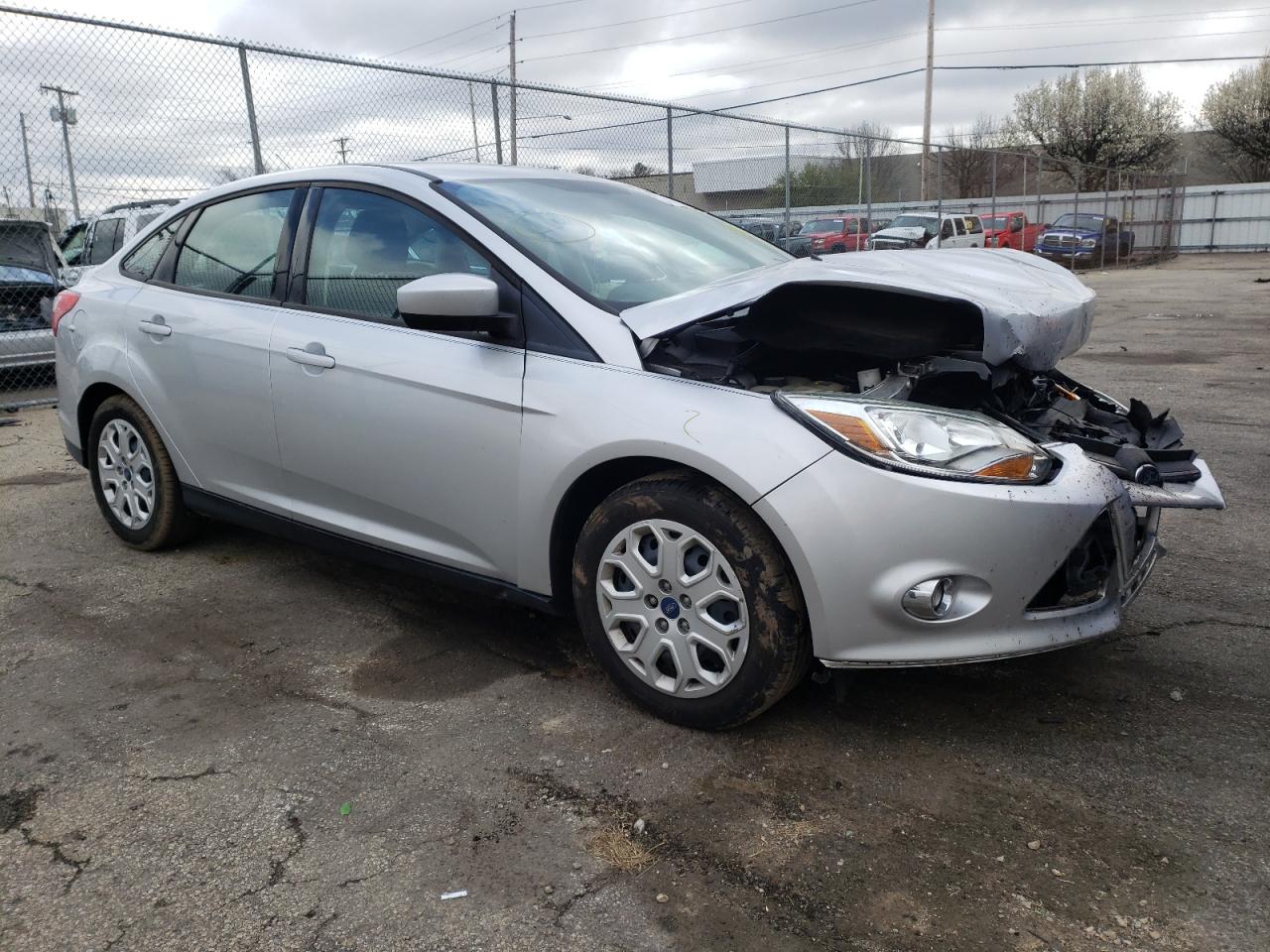 FORD FOCUS SE 2012 with VIN 1FAHP3F21CL239316 - Photo from auction