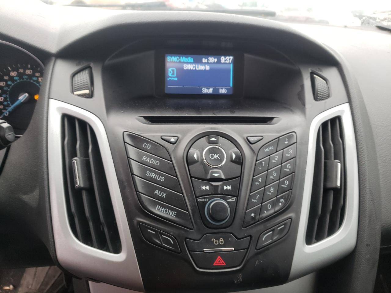 Photo 9 from auction – 2012 FORD FOCUS SE with VIN 1FAHP3K24CL294123