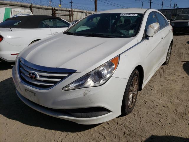 Photo 2 from auction – 2014 HYUNDAI SONATA GLS with VIN 5NPEB4AC0EH871006
