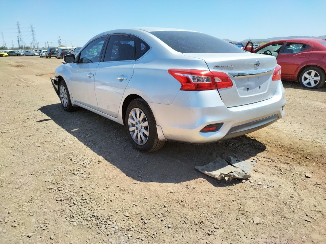 Photo 3 from auction – 2016 NISSAN SENTRA S with VIN 3N1AB7AP2GY270613