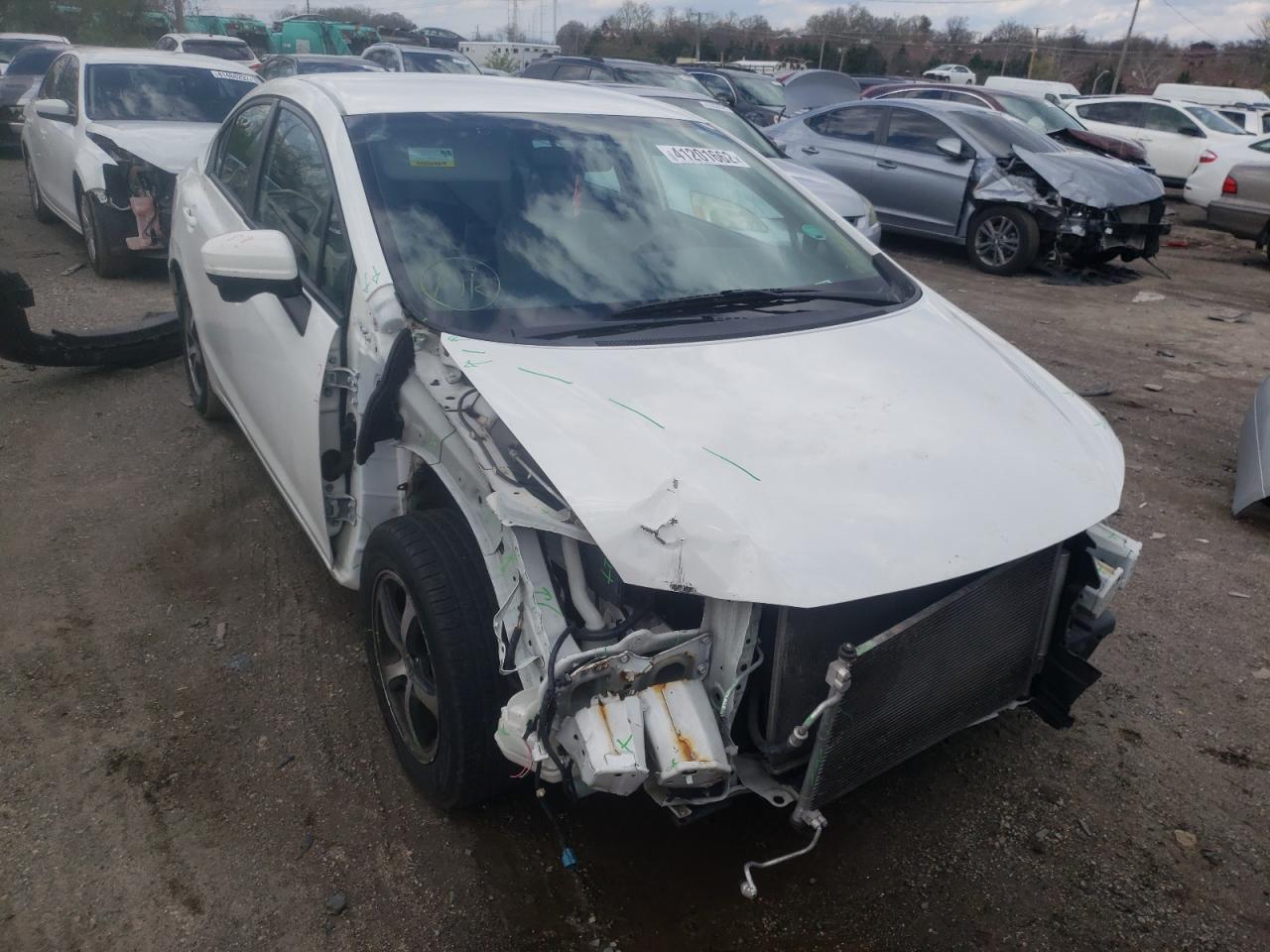 HONDA CIVIC SE 2015 with VIN 19XFB2F73FE230569 - Photo from auction