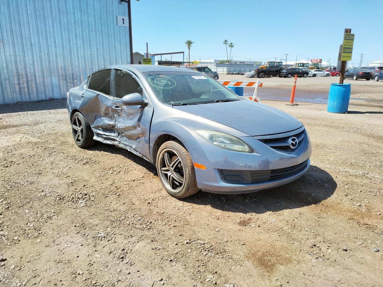MAZDA 6 I 2011 with VIN 1YVHZ8BH6B5M09131 - Photo from auction