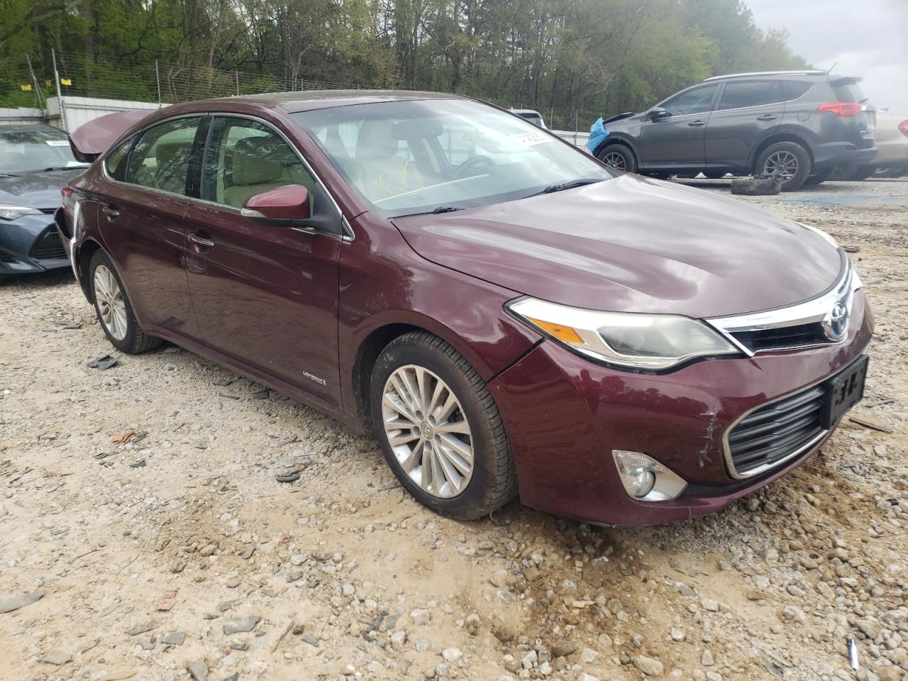TOYOTA AVALON HYB 2015 with VIN 4T1BD1EB4FU035912 - Photo from auction