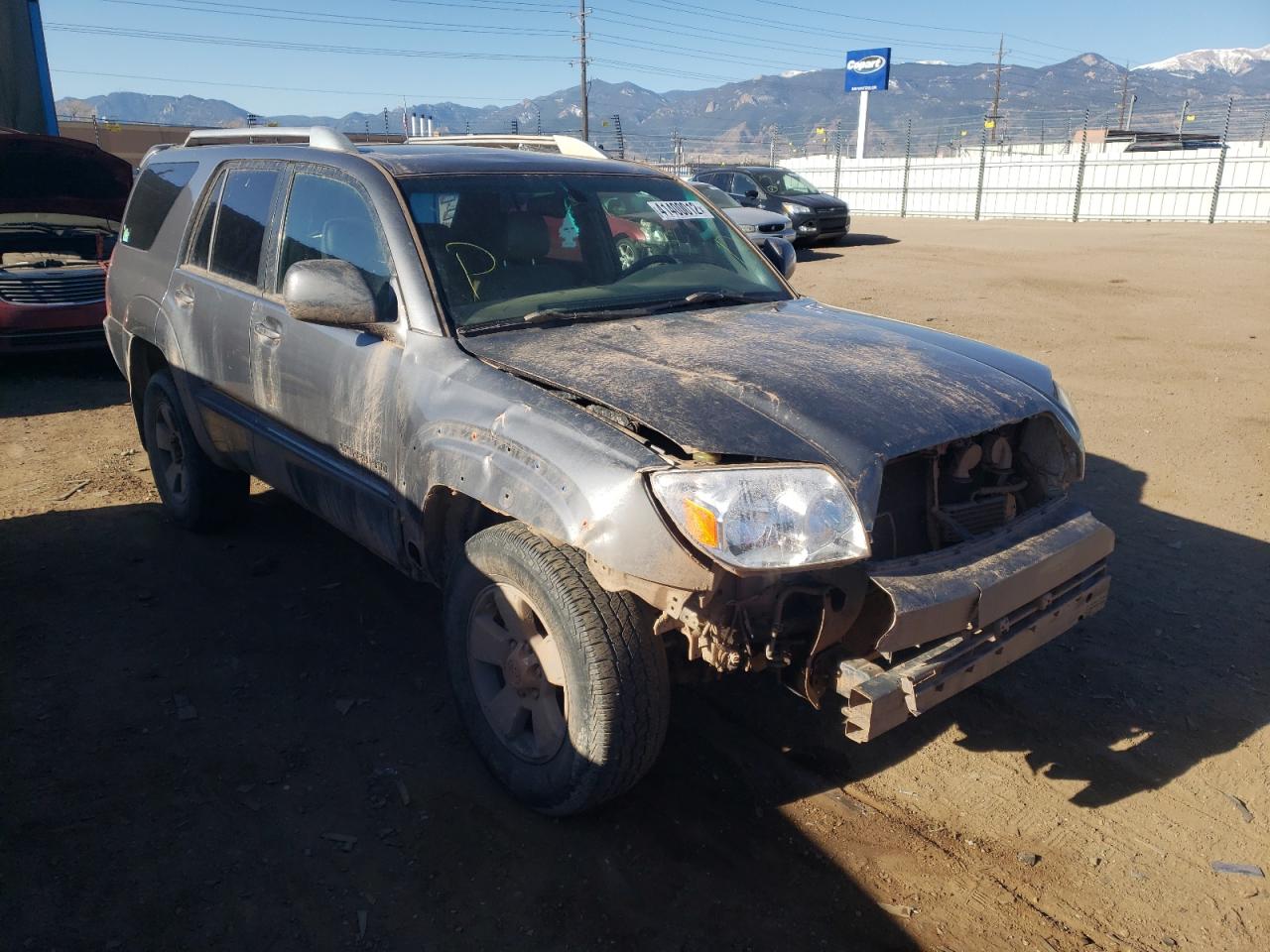TOYOTA 4RUNNER LI 2003 with VIN JTEBT17R830020829 - Photo from auction