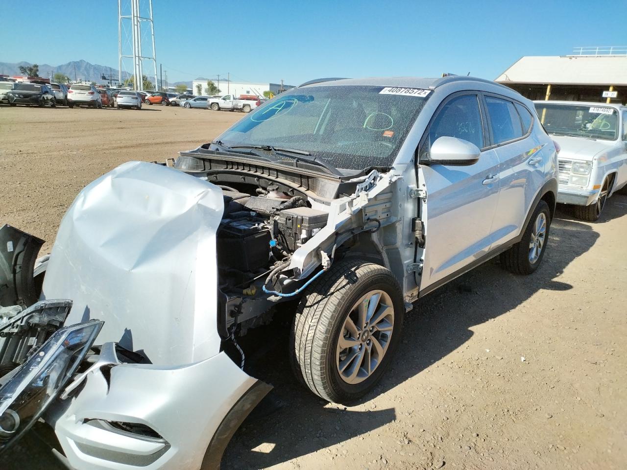 Photo 2 from auction – 2017 HYUNDAI TUCSON LIM with VIN KM8J33A47HU494615