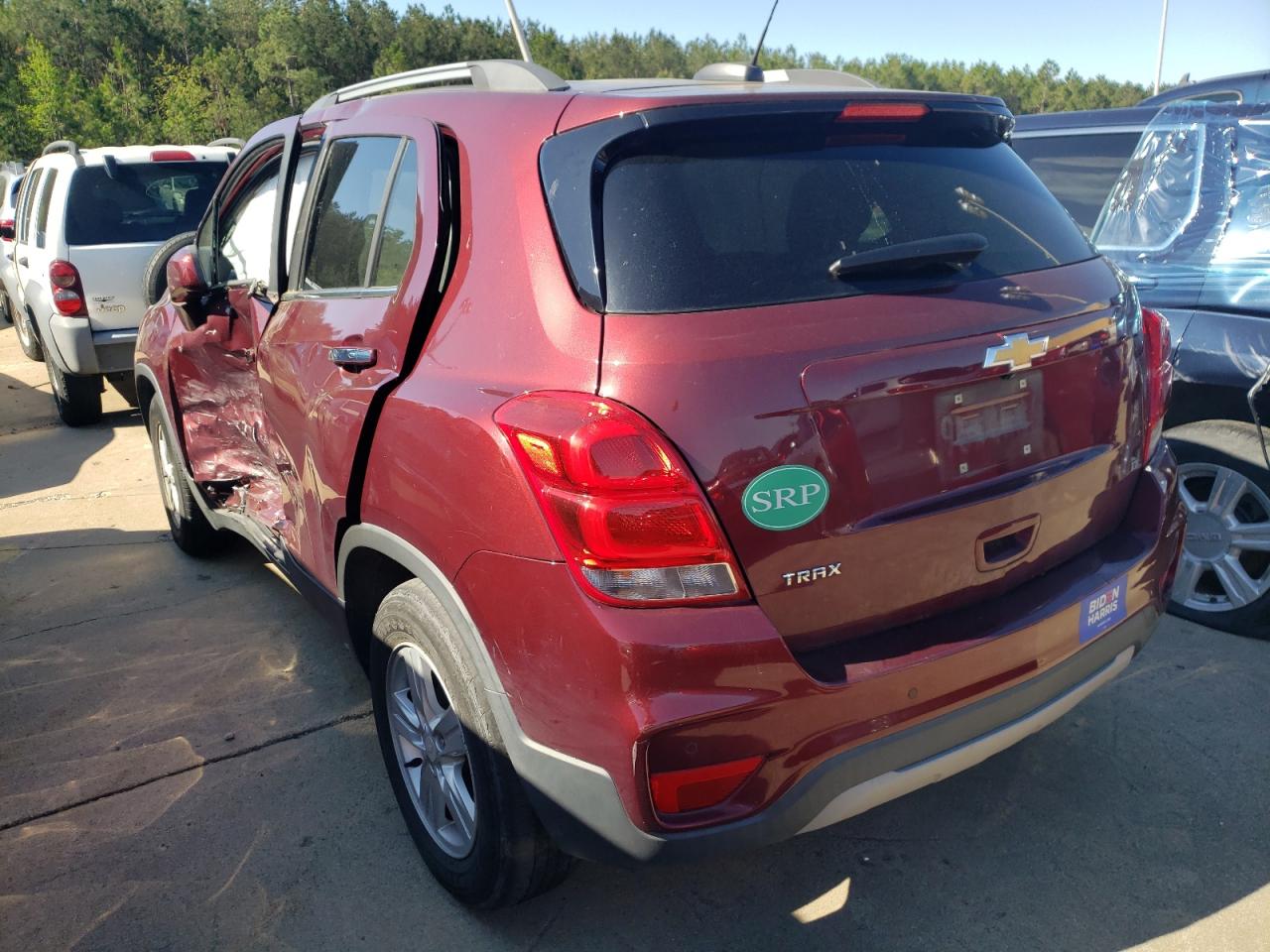Photo 3 from auction – 2017 CHEVROLET TRAX 1LT with VIN 3GNCJLSB6HL175160