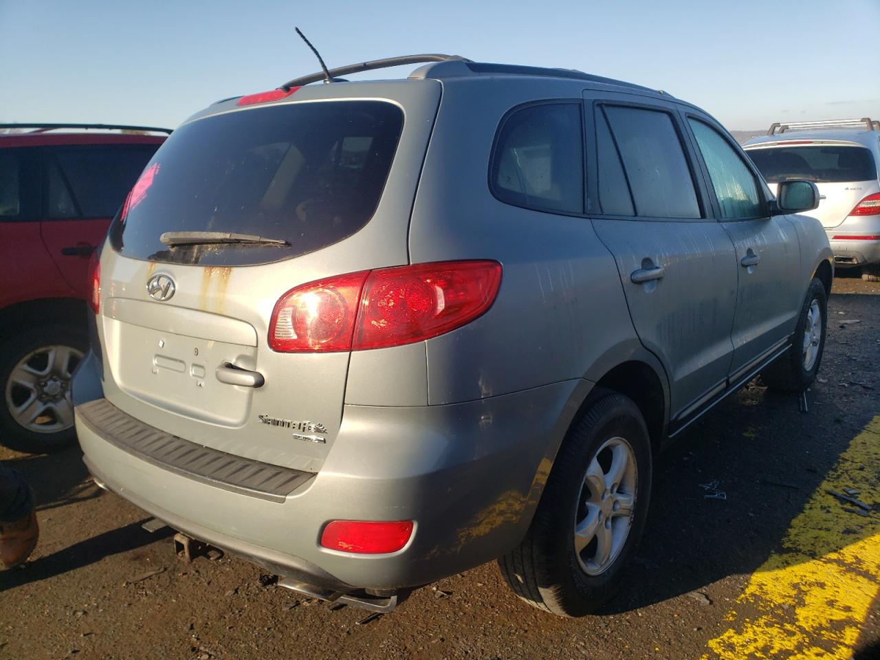 Photo 4 from auction – 2007 HYUNDAI SANTA FE G with VIN 5NMSG73D27H107332