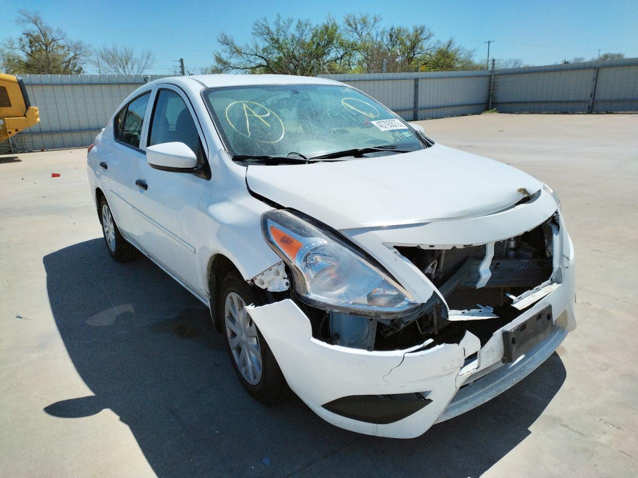 NISSAN VERSA S 2017 with VIN 3N1CN7AP6HL849330 - Photo from auction