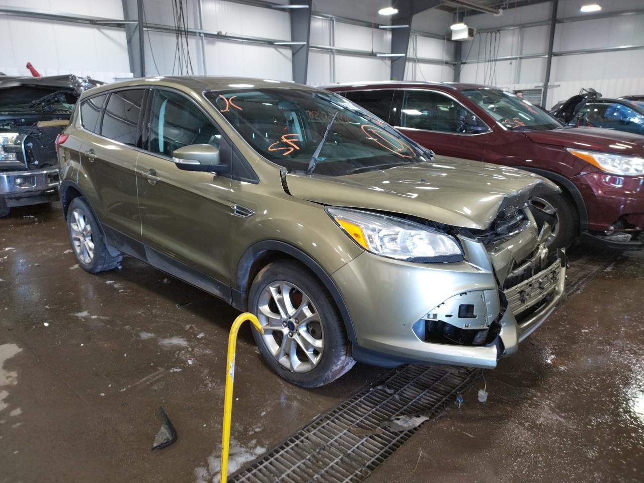 FORD ESCAPE SEL 2013 with VIN 1FMCU9H97DUD40345 - Photo from auction