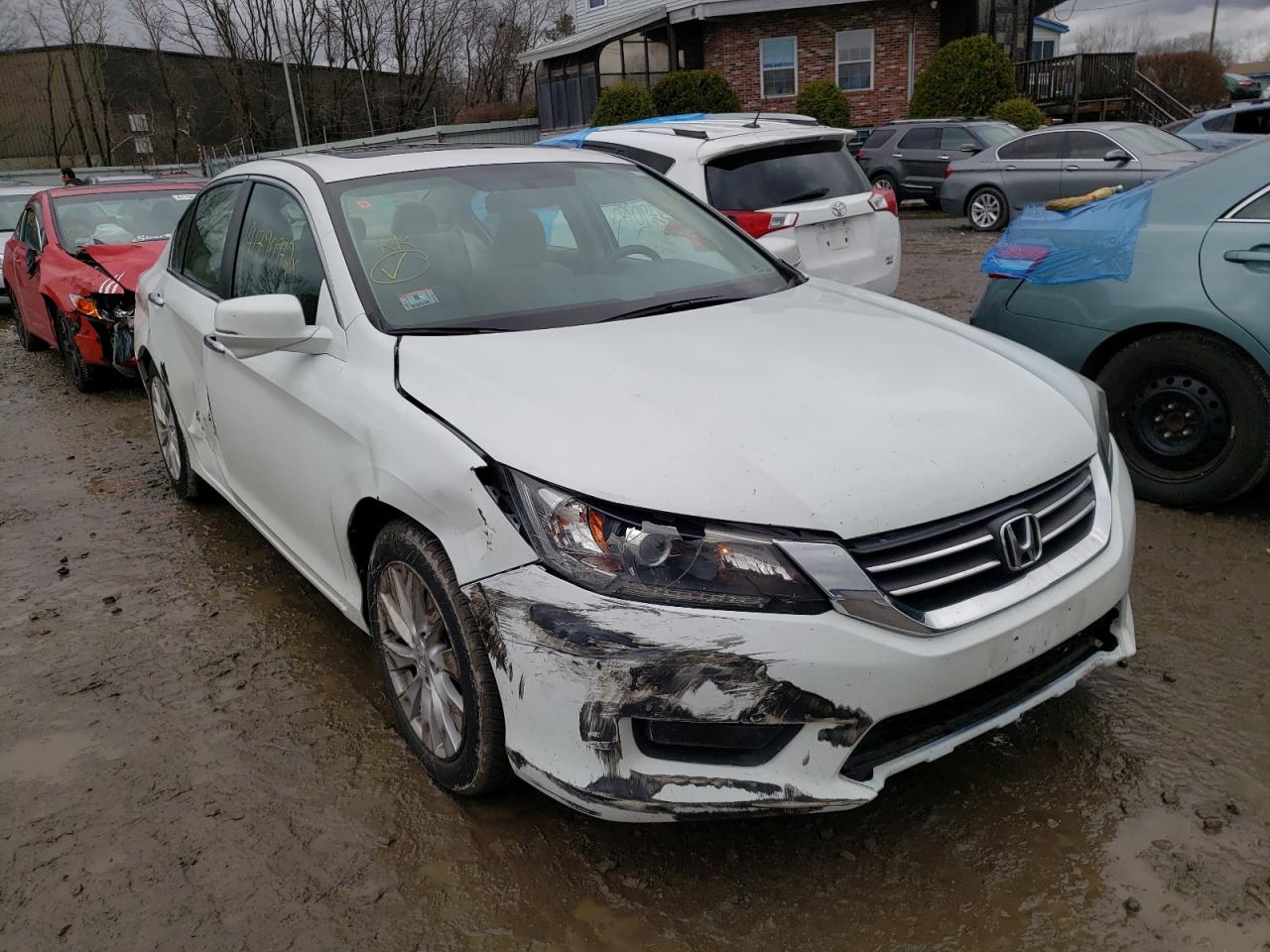 HONDA ACCORD EX 2014 with VIN 1HGCR2F77EA098756 - Photo from auction