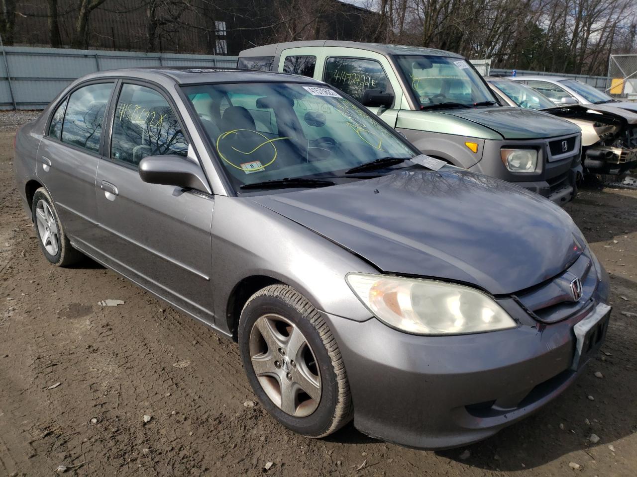 Photo 1 from auction – 2005 HONDA CIVIC EX with VIN 2HGES26835H542528