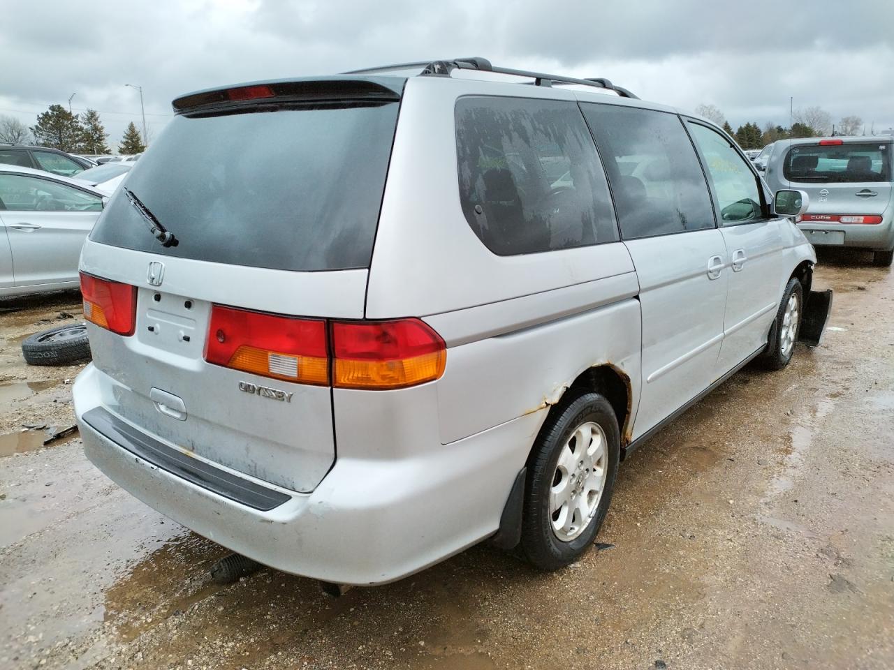 Photo 4 from auction – 2002 HONDA ODYSSEY EX with VIN 2HKRL18092H515268