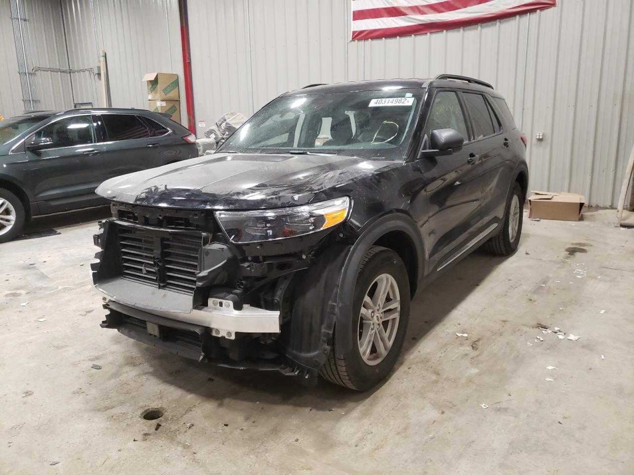 Photo 2 from auction – 2021 FORD EXPLORER X with VIN 1FMSK8DH4MGB13301