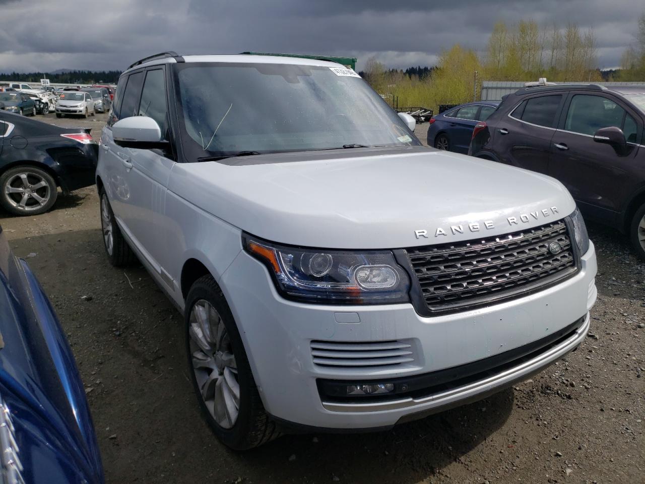 LAND ROVER RANGE ROVE 2015 with VIN SALGS3VF5FA233536 - Photo from auction