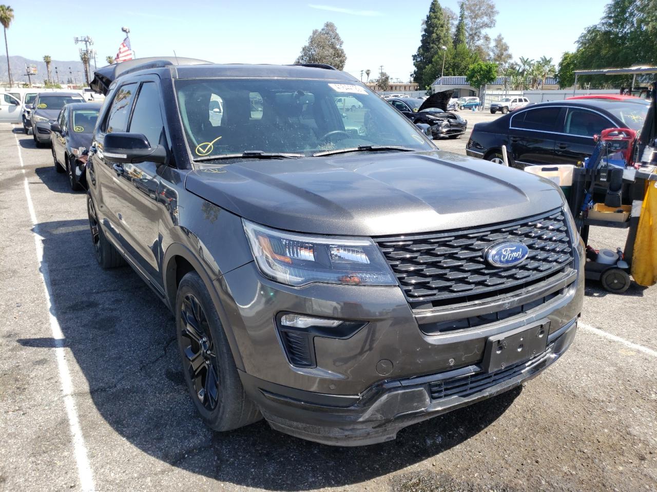 Photo 1 from auction – 2019 FORD EXPLORER S with VIN 1FM5K8GT4KGB40590
