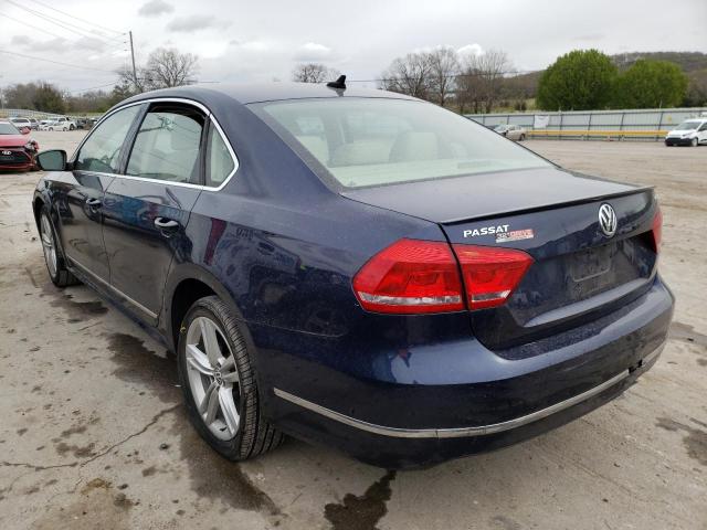 Photo 3 from auction – 2013 VOLKSWAGEN PASSAT with VIN 1VWBN7A35DC108207