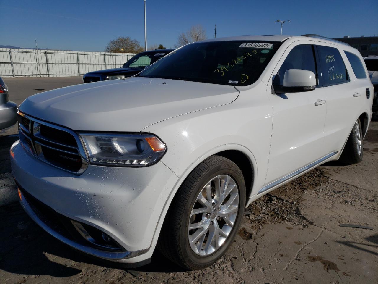 Photo 2 from auction – 2016 DODGE DURANGO LI with VIN 1C4RDHDG6GC308509