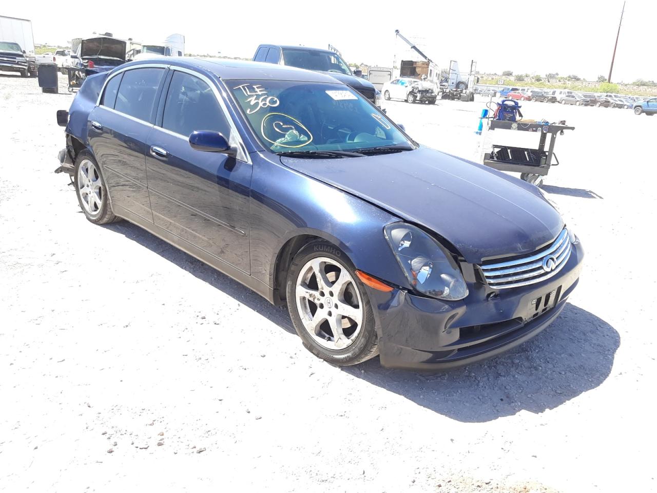 Photo 1 from auction – 2004 INFINITI G35 with VIN JNKCV51E24M110907