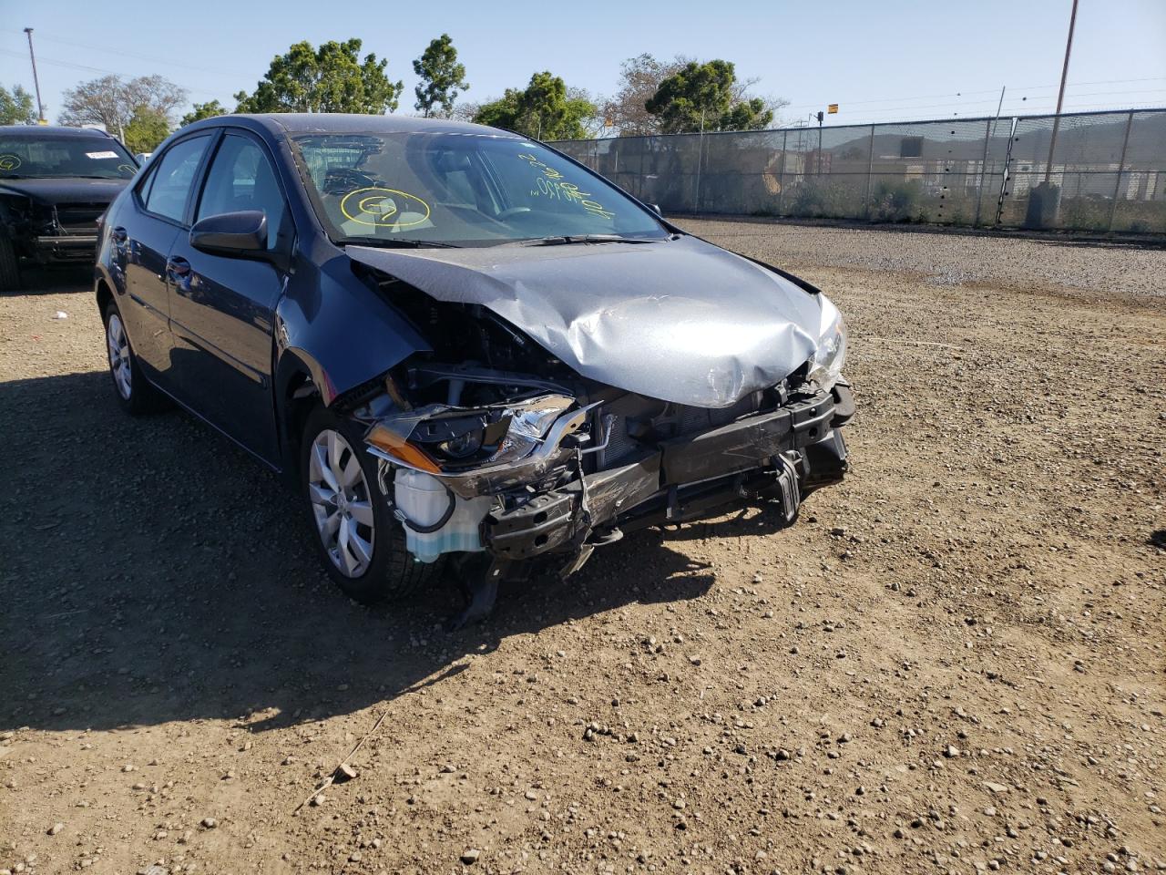TOYOTA COROLLA L 2014 с VIN 2T1BURHEXEC176939 - Фото с аукциона