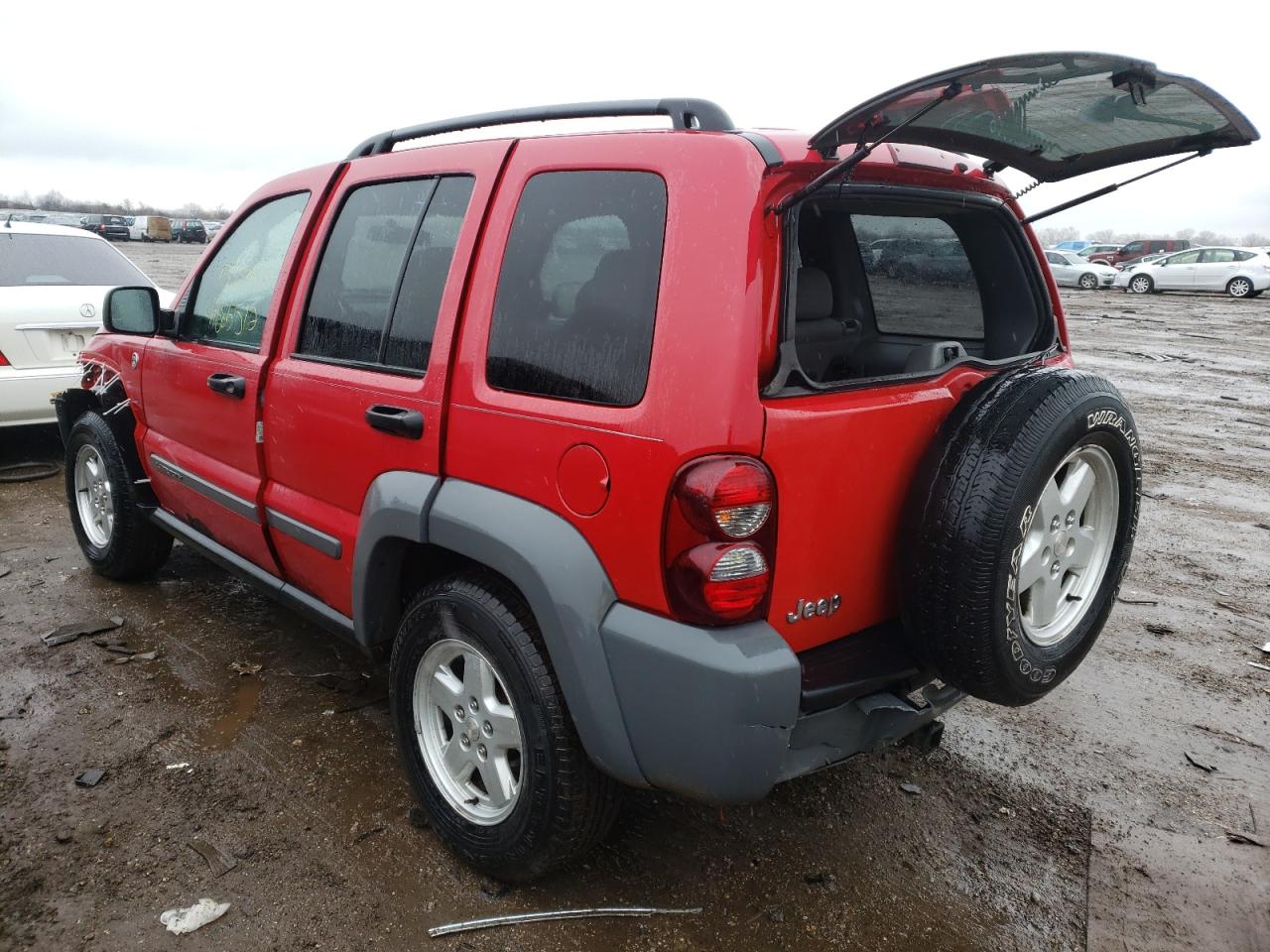 Photo 3 from auction – 2005 JEEP LIBERTY SP with VIN 1J4GL48K15W555511