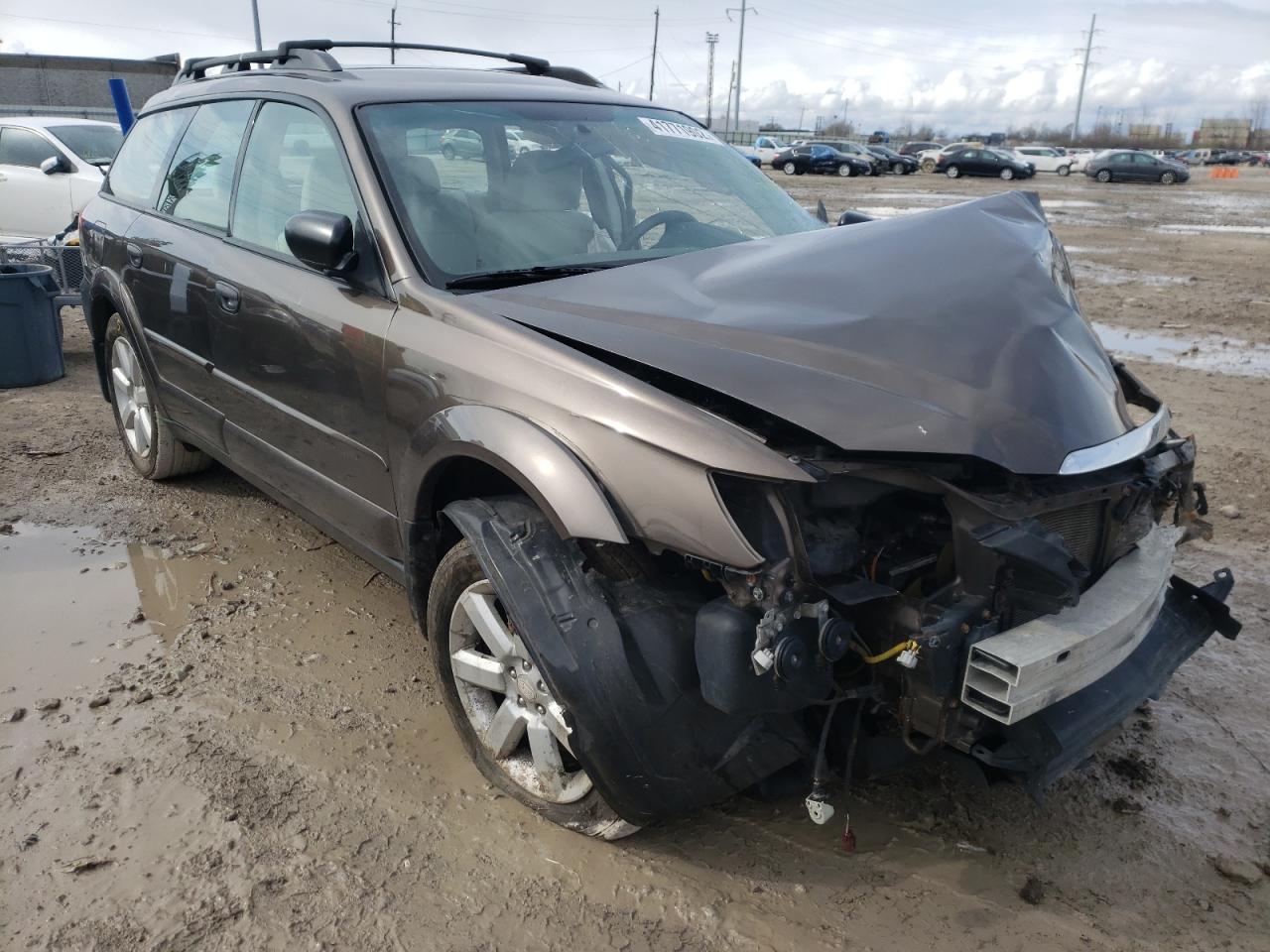 SUBARU OUTBACK 2. 2008 with VIN 4S4BP61C687352000 - Photo from auction