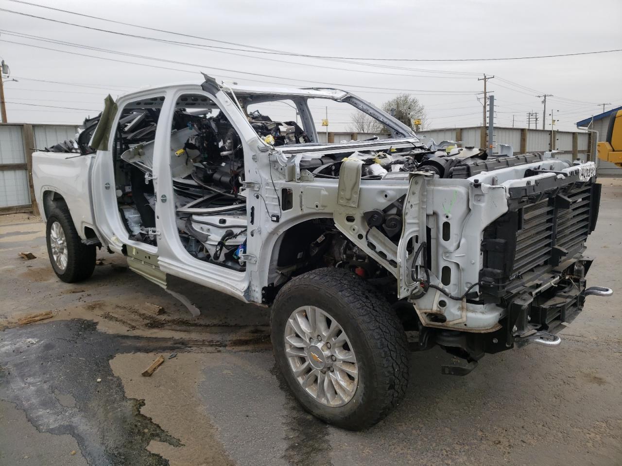 CHEVROLET SILVERADO 2021 with VIN 1GC4YVEY5MF258698 - Photo from auction