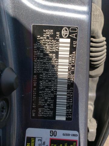 Photo 10 from auction – 2014 TOYOTA COROLLA L with VIN 2T1BURHE9EC157847