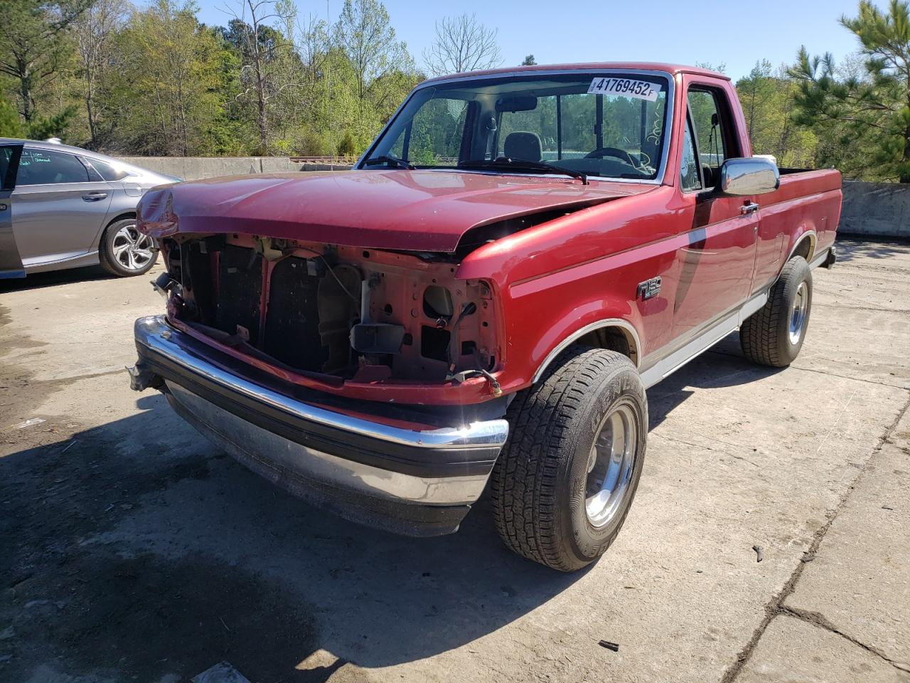 Photo 2 from auction – 1996 FORD F150 with VIN 1FTEF15Y2TLB61770