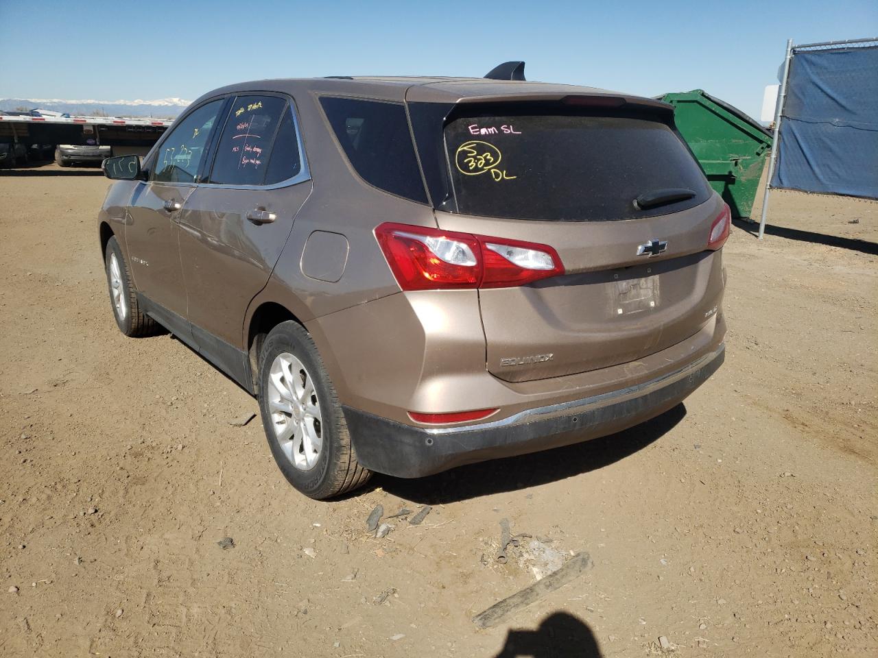 Photo 3 from auction – 2018 CHEVROLET EQUINOX LT with VIN 2GNAXSEV8J6351447