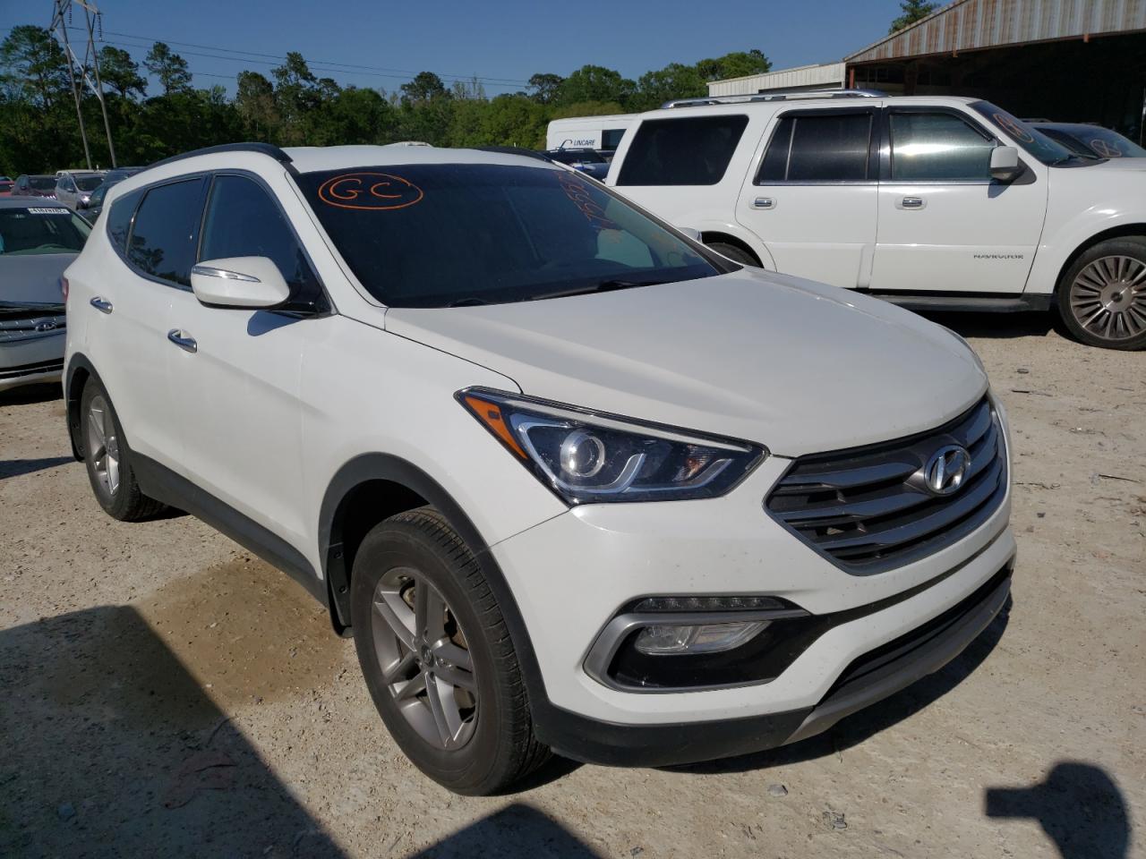 HYUNDAI SANTA FE S 2017 with VIN 5NMZU3LB9HH051258 - Photo from auction