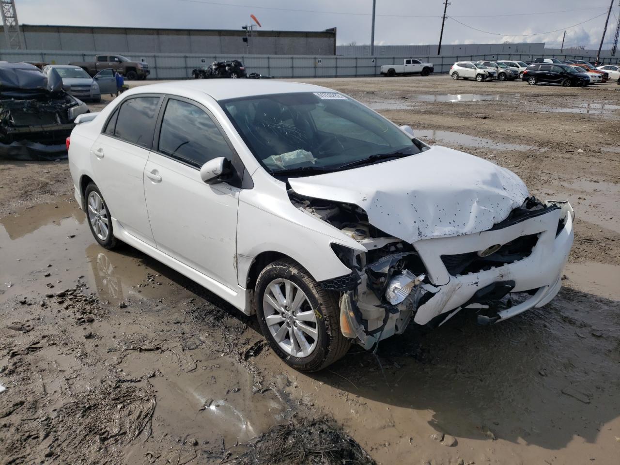TOYOTA COROLLA BA 2009 with VIN 1NXBU40EX9Z112239 - Photo from auction