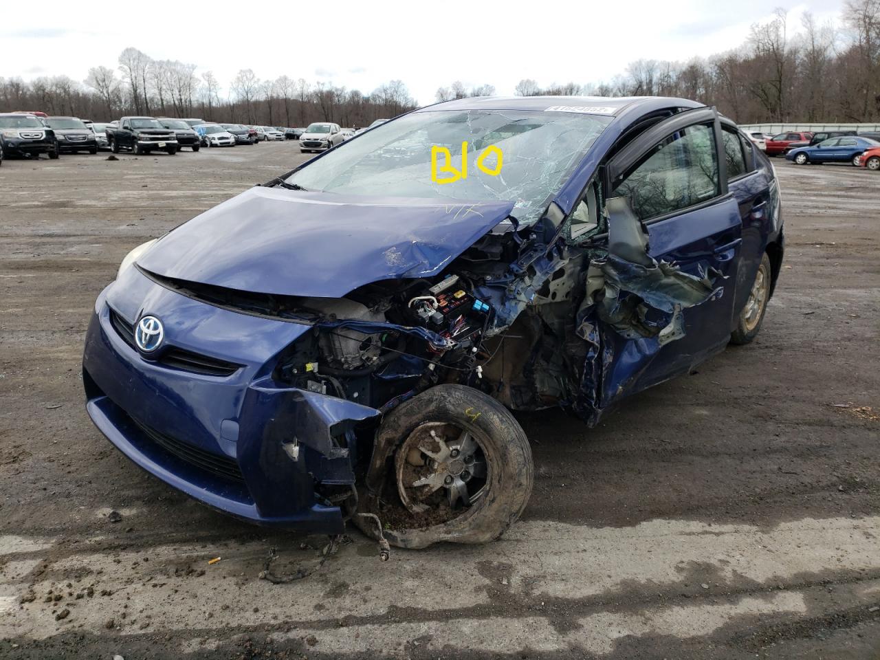 Photo 2 from auction – 2011 TOYOTA PRIUS with VIN JTDKN3DU4B5338404