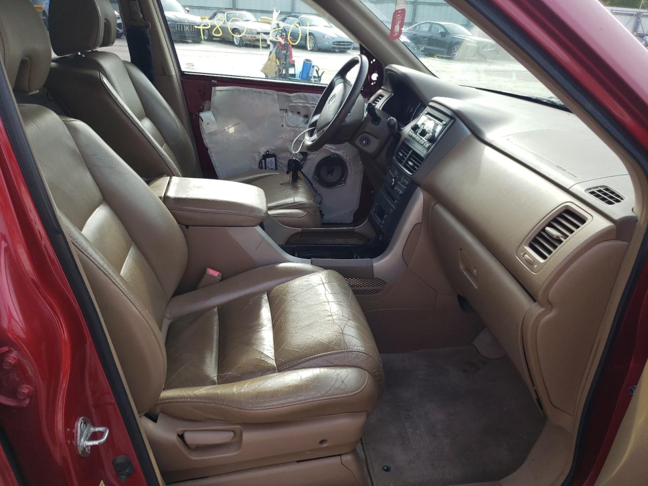 Foto 5 de la subasta – 2006 HONDA PILOT EX con VIN 5FNYF18606B018640