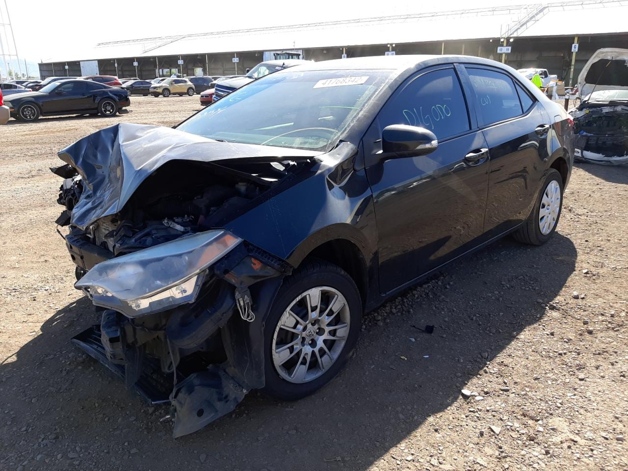 Photo 2 from auction – 2016 TOYOTA COROLLA L with VIN 5YFBURHE8GP526006