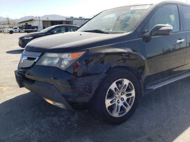 Photo 9 from auction – 2007 ACURA MDX TECHNO with VIN 2HNYD28367H511391