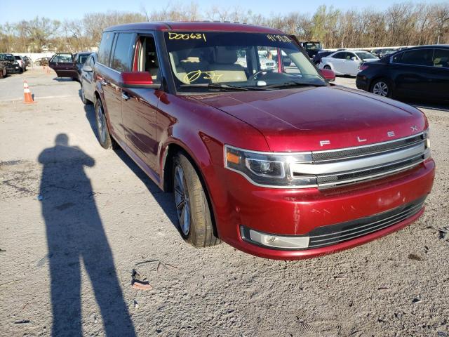 FORD FLEX LIMIT 2014 with VIN 2FMGK5D80EBD00631 - Photo from auction
