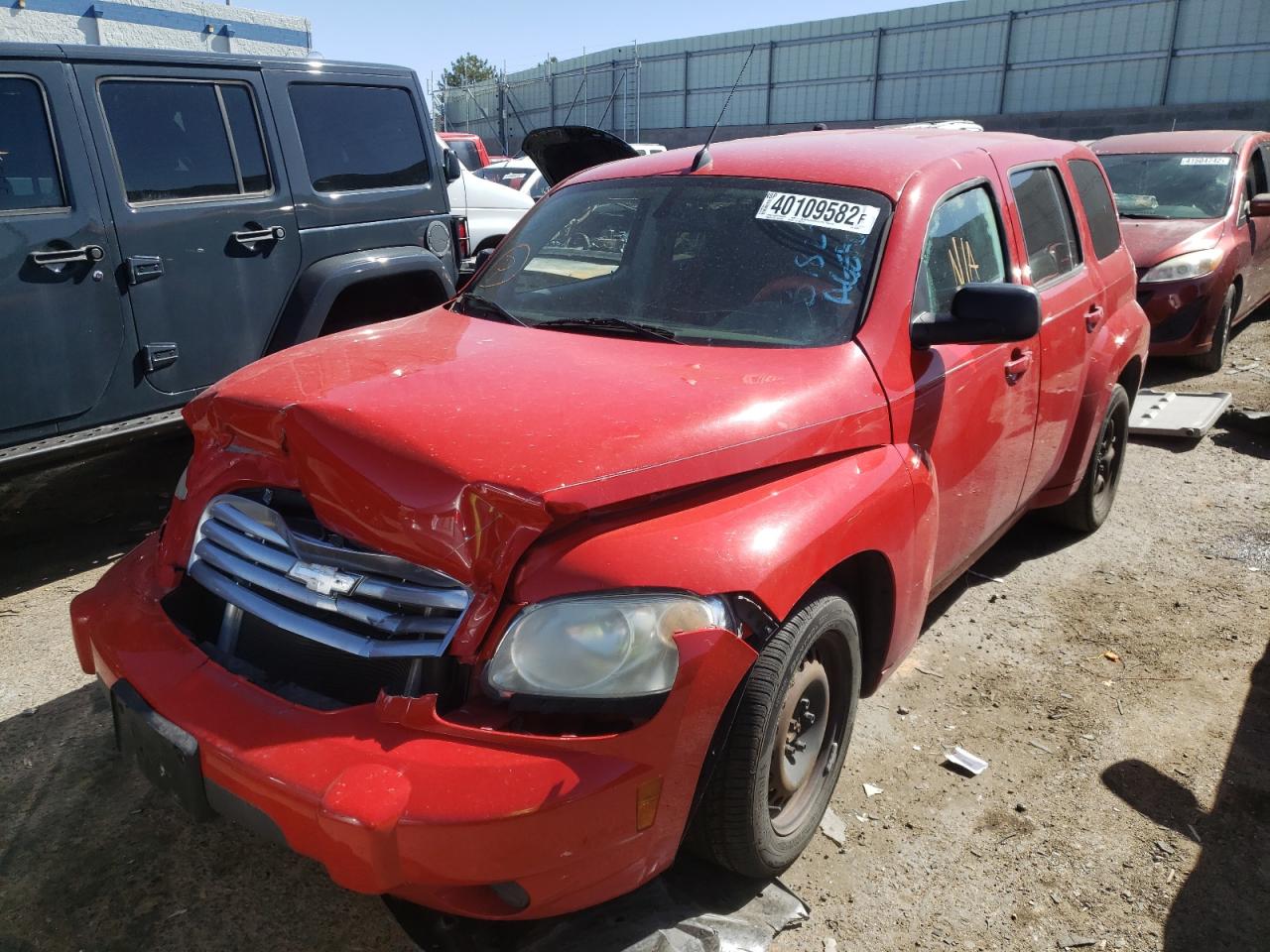 Photo 2 from auction – 2010 CHEVROLET HHR LS with VIN 3GNBAADB8AS628283