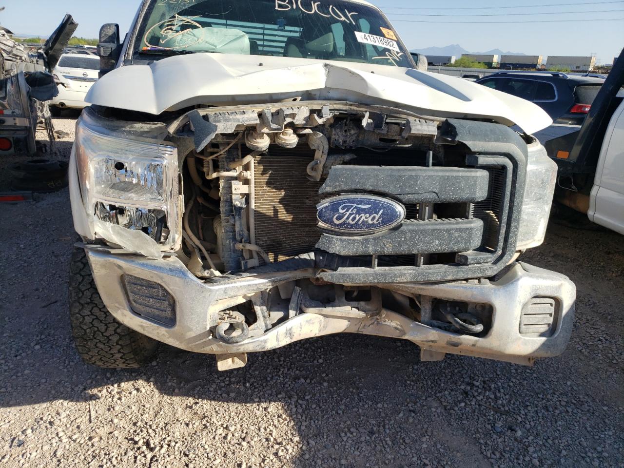 Photo 9 from auction – 2016 FORD F250 SUPER with VIN 1FT7W2B62GED22632