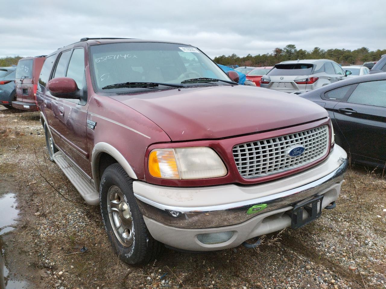 FORD EXPEDITION 2000 with VIN 1FMPU18LXYLC15687 - Photo from auction