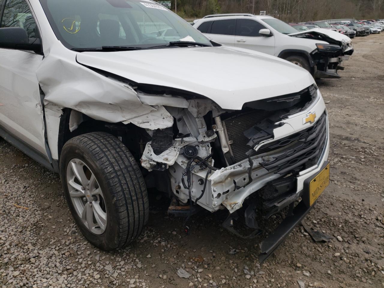 Photo 9 from auction – 2017 CHEVROLET EQUINOX LS with VIN 2GNFLEEK2H6169956